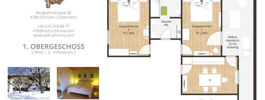 Skizze - Obergeschoss