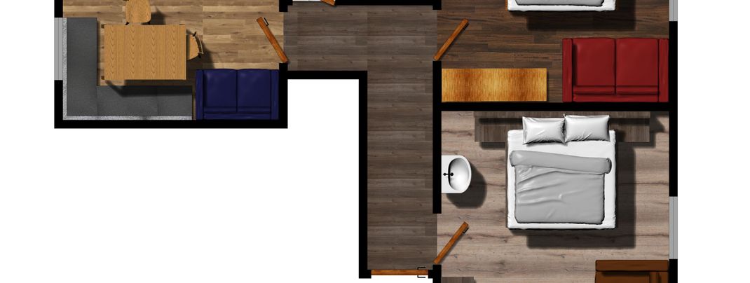 Grundriss Ferienwohnung