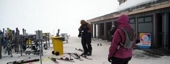 restaurant at the mountain station of the 