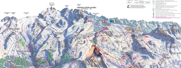 Information about the ski resort Breuil Cervinia - Valtournenche
