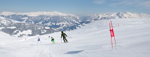 Gleich drei Riesentorlaufstrecken warten im Rennparadies Unterberg.
