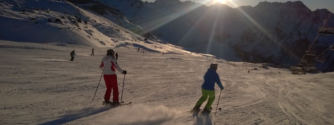 Piste Nr. 8 auf der Idalp