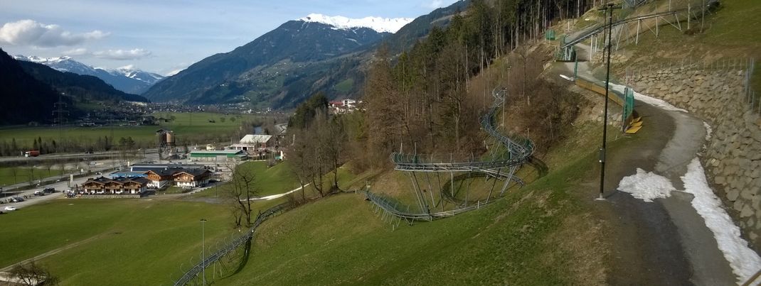 Absolutes Highlight für Kids: Der 1,5km lange Arena Coaster an der Talstation der Rosenalmbahn!