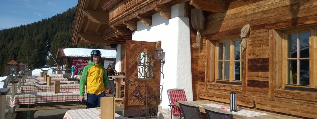 Auf der Sonnenterasse der Rössl Alm