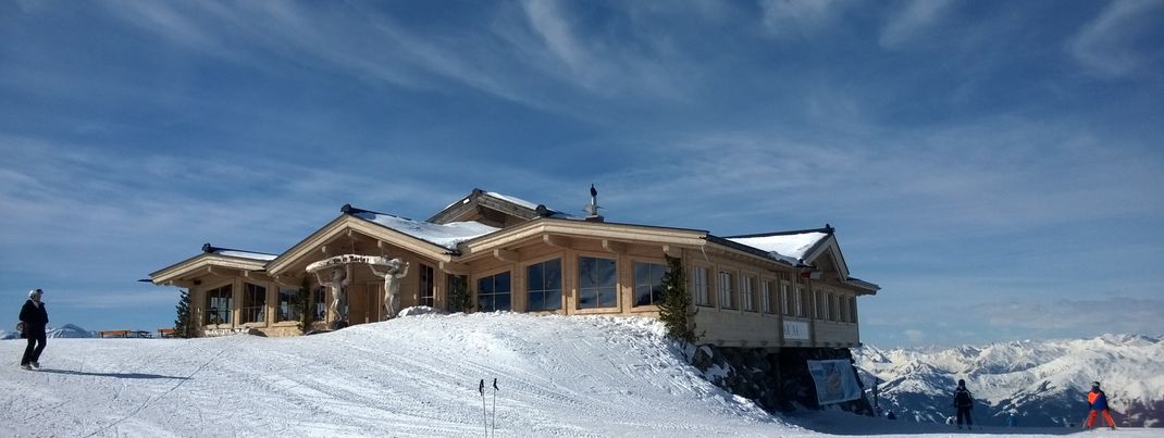 Arena Stadl an der Bergstation des Kreuzjoch-X-Press