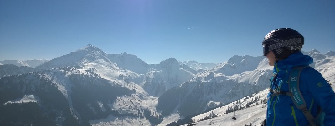 Der traumhafte Ausblick im Ski Juwel Alpbachtal Wildschönau!