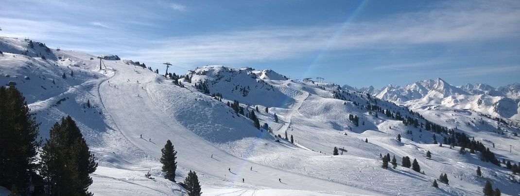 Perfekte Pisten und traumhafte Aussicht