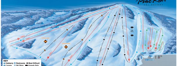 Information about the ski resort Pine Knob Ski Resort