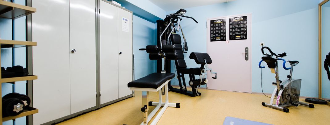 Fitness raum 24/7