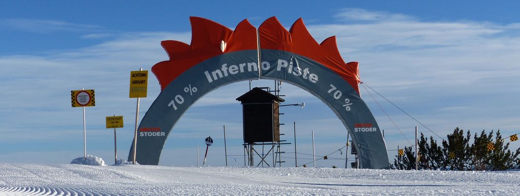 A highlight for all experts: the Inferno slope