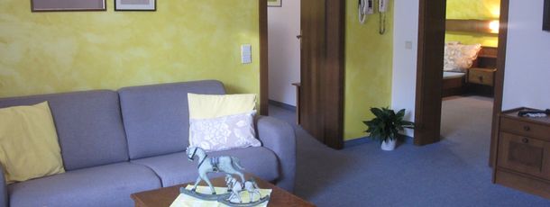 großzügig eingerichtete Appartements 2-7P.