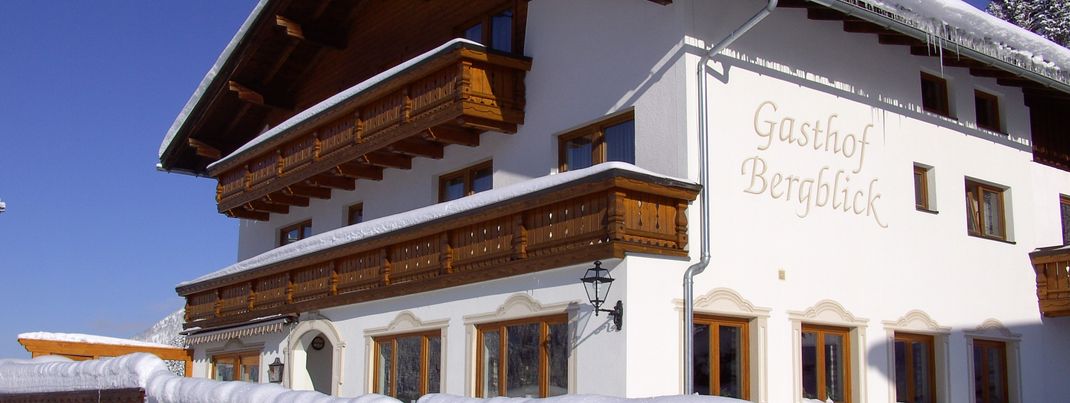 Gasthof Bergblick in ruhiger Lage