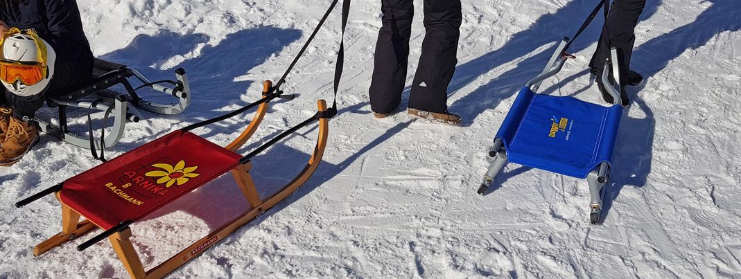 Pure tobogganing fun awaits families on the 6.5 kilometre long toboggan run.