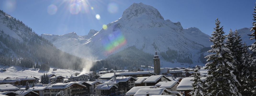 Lech im Neuschnee