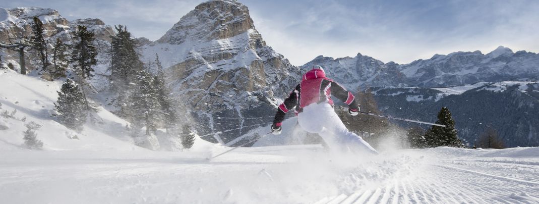 Flott unterwegs müssen Skifahrer sein, die die großen Skirunden an einem Tag schaffen wollen.