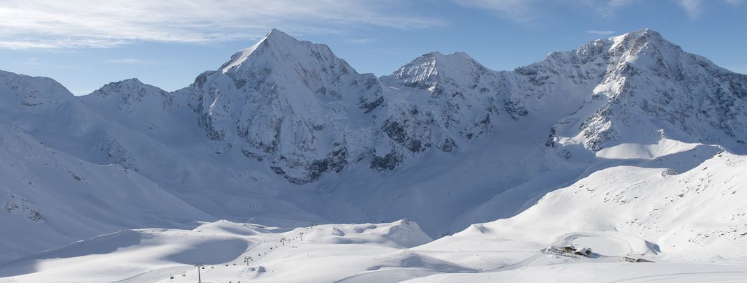 Sulden ski resort is particularly snow-safe.