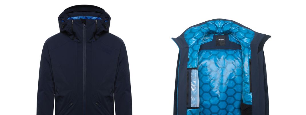 Einen ISPO Gold Award bekam die Graphene Plus G+ Thermocolmar Insulation Jacke von Colmar.