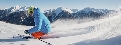 Das Ultental ist ein sehr sportliches Skigebiet.