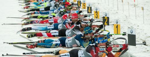 Am Schießstand entscheiden sich die Rennen.