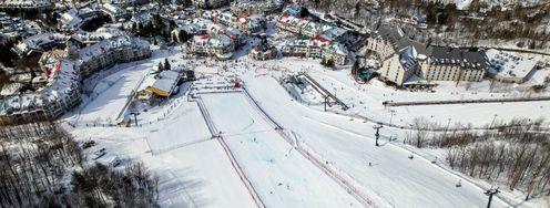 Die Vorbereitungen für den Riesenslalom-Weltcup in Tremblant laufen auf Hochtouren.