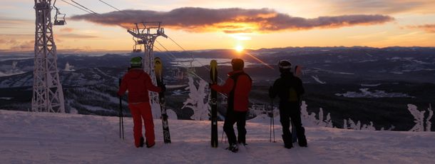 Mt. Baldy is one of the highest ski resorts in British Columbia.