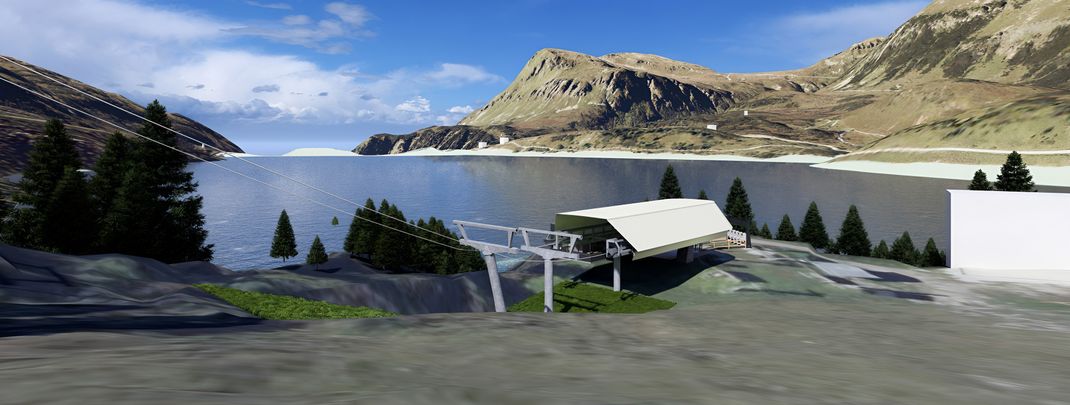 Für die neue Kopsseebahn wird die bisherige Höllkarbahn aus Ischgl verwendet.
