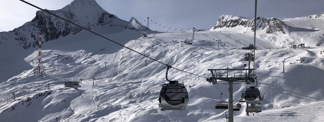 Das Kitzsteinhorn punktet mit einer besonders langen Skisaison.