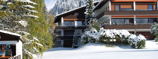 Blick auf Berghaus Tirol