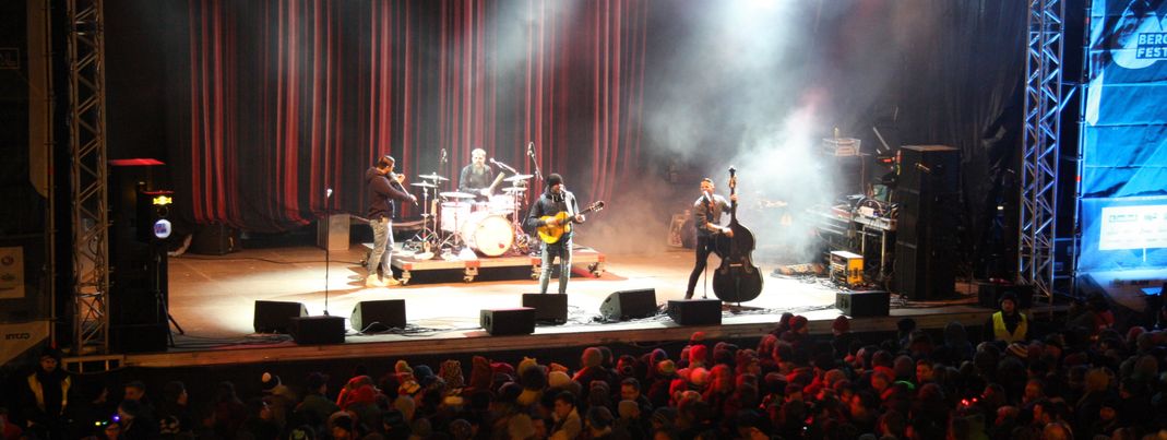 Django 3000 auf der Reiterkogelbühne in Hinterglemm