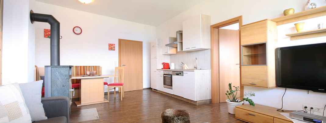 Wohnküche mit Sitzecke