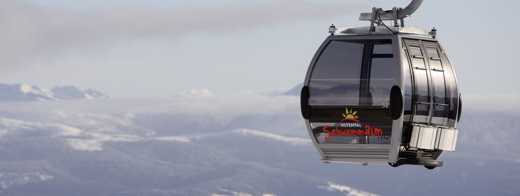 Die Gondelbahn Schwemmalm.