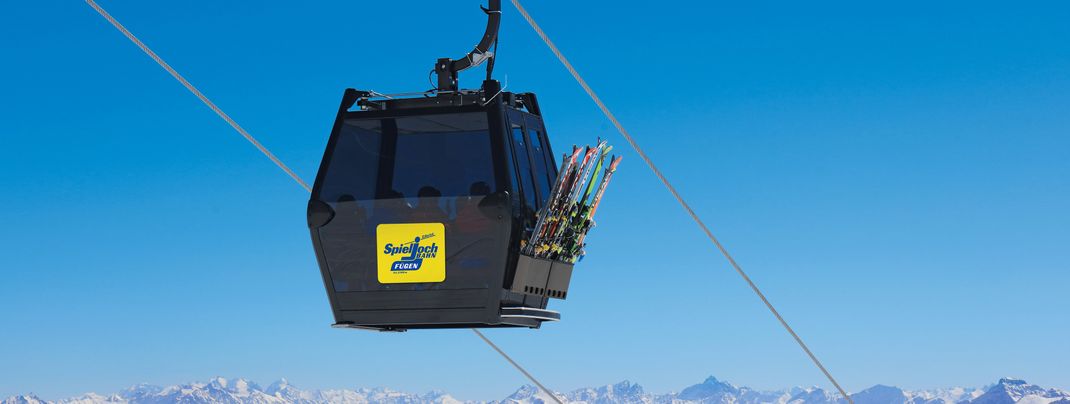 Bei der neuen Spieljochbahn kommen erstmals die neuen Diamond EVO Kabinen von Leitner zum Einsatz.