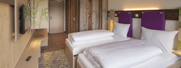 Gemütliches Doppelbett