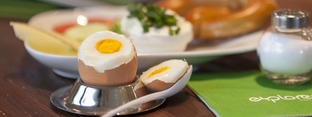 Am vitalen Frühstücksbuffet wird jeder fündig