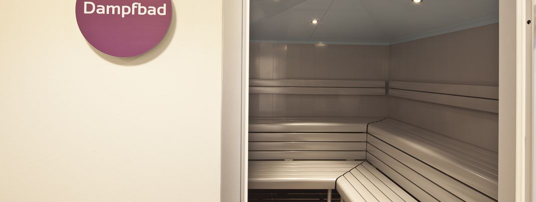 Dampfbad im Sport Spa