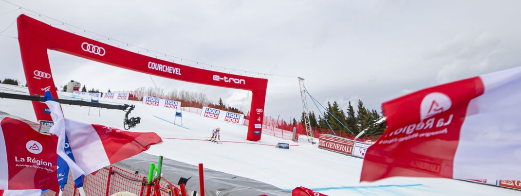 Zwei Riesenslalom-Rennen finden heuer wieder im Dezember in Courchevel statt.