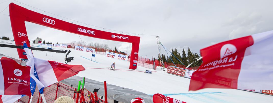 5000 Besucher werden zum Slalom in Courchevel erwartet.