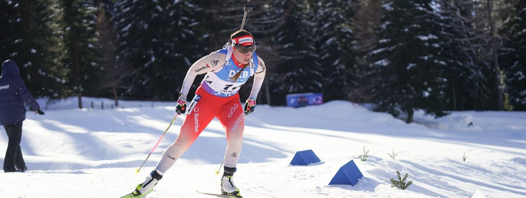Mit einer fehlerfreien Schießleistung zu ihrem ersten Weltcupsieg: Lena Häcki-Gross.