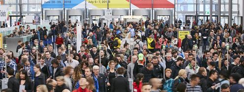 Enormer Besucherandrang auf der ISPO 2018 in München
