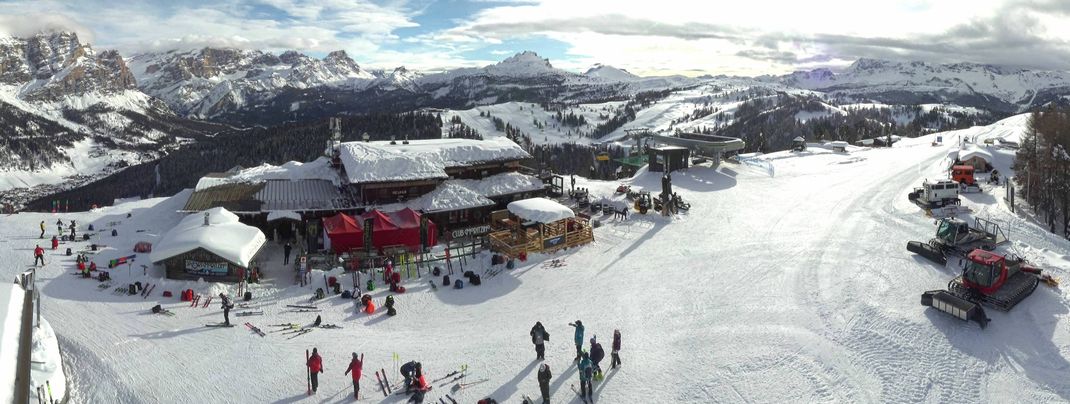 Die Gran Risa Piste startet am Piz la Ila.
