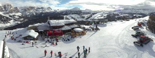 Die Gran Risa Piste startet am Piz la Ila.