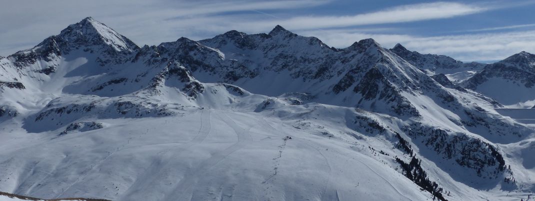 Der Hang am Gaiskogellift und der Wiesbergbahn bietet ausschließlich schwarze Pisten