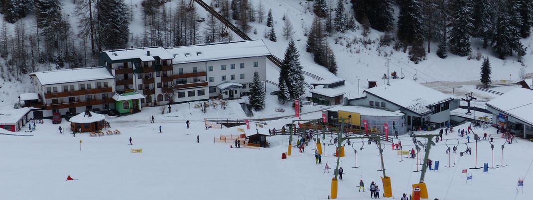 Einige Übernachtungsmöglichkeiten sind direkt im Tal für Familien und Urlauber verfügbar