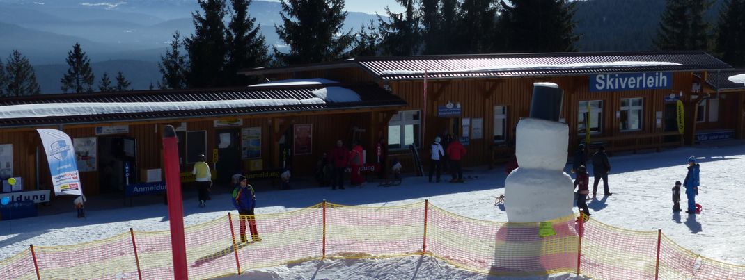 Die Infrastruktur am Großen Arber ist durchdacht und alle wichtigen Anlaufstellen befinden sich Tür an Tür.