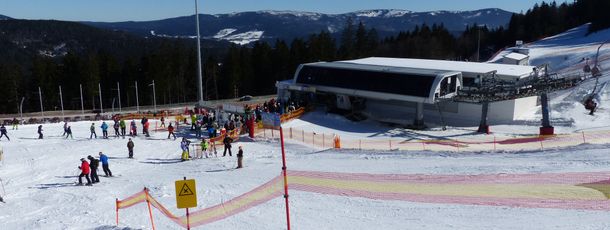 Die Liftanlagen sind für die Skipasspreise modern und bequem.