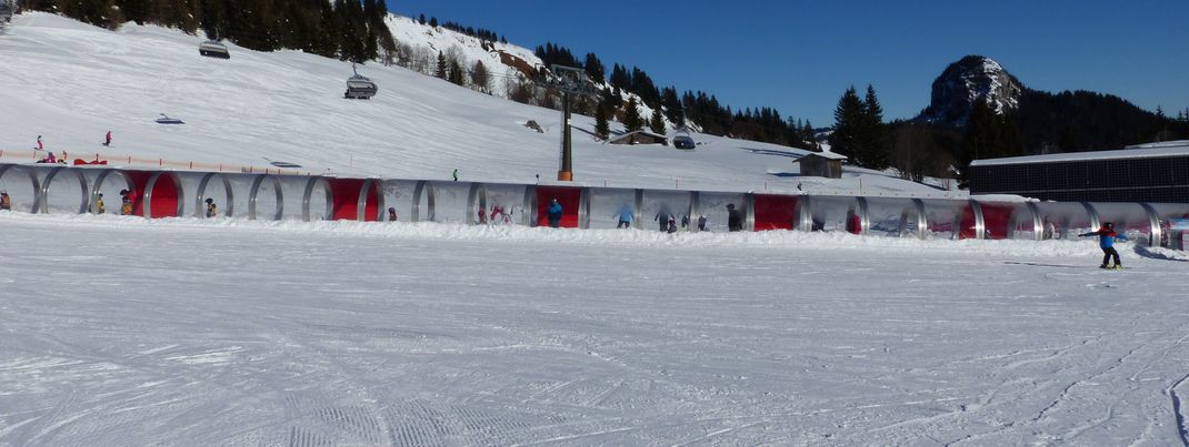 Highlight und Komfort in einem - der überdachte Zauberteppich