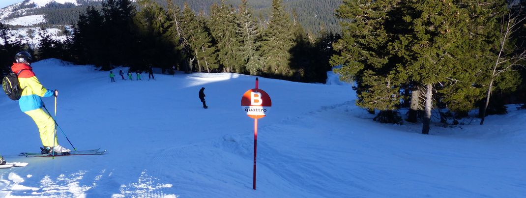 Die kurze Bayerwaldstrecke (B) ist auch nachmittags noch gut befahrbar.