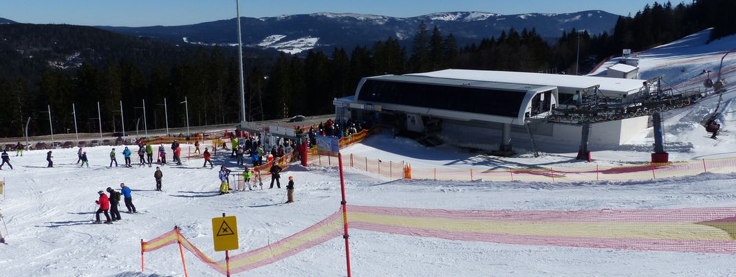 Die Liftanlagen sind für die Skipasspreise modern und bequem.