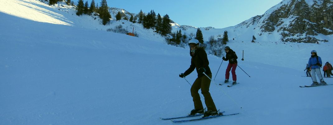 Fellhorn Kanzelwand eignet sich eher für Familien mit fortschrittlichem Können