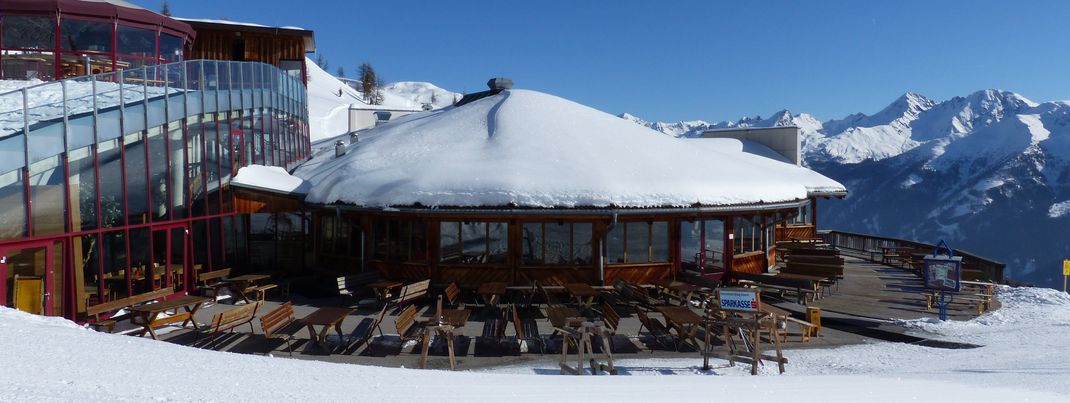 Das Angebot am Panoramarestaurant Gadein ist für Après-Ski-Fans und Hungrige gleichermaßen Anlaufstelle Nummer 1